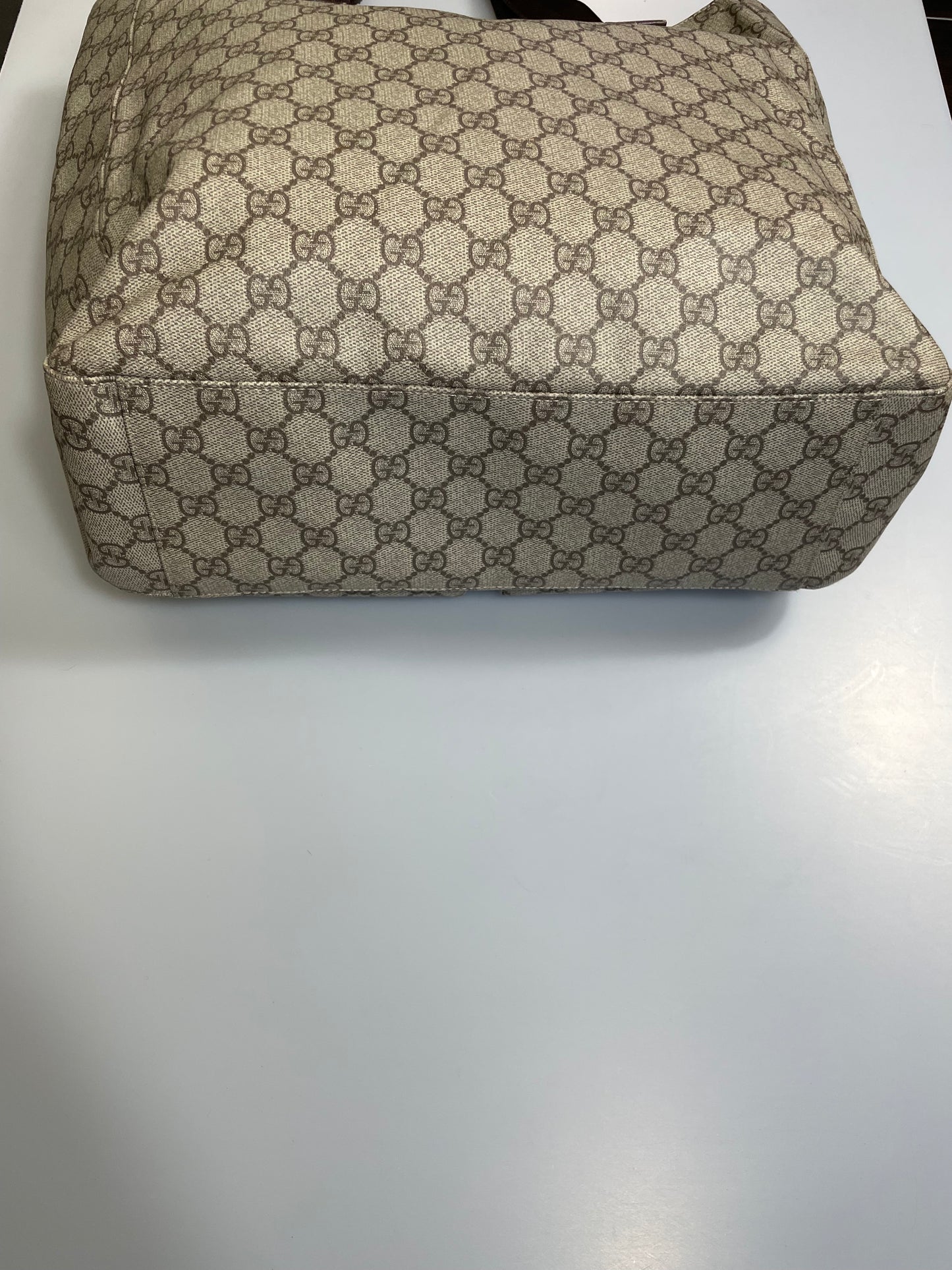 Gucci Double Pocket Canvas Bag