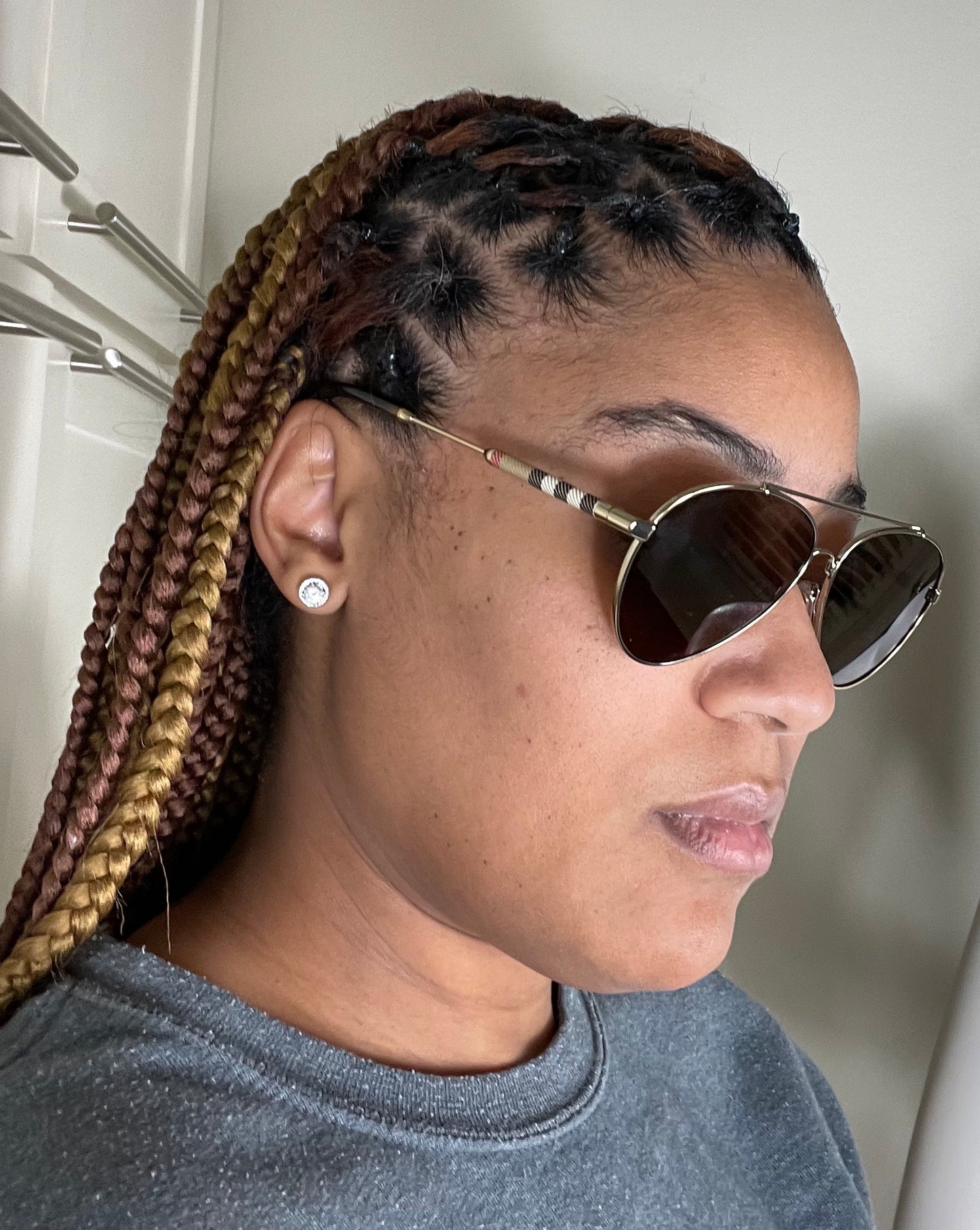 Burberry Aviator Sunglasses
