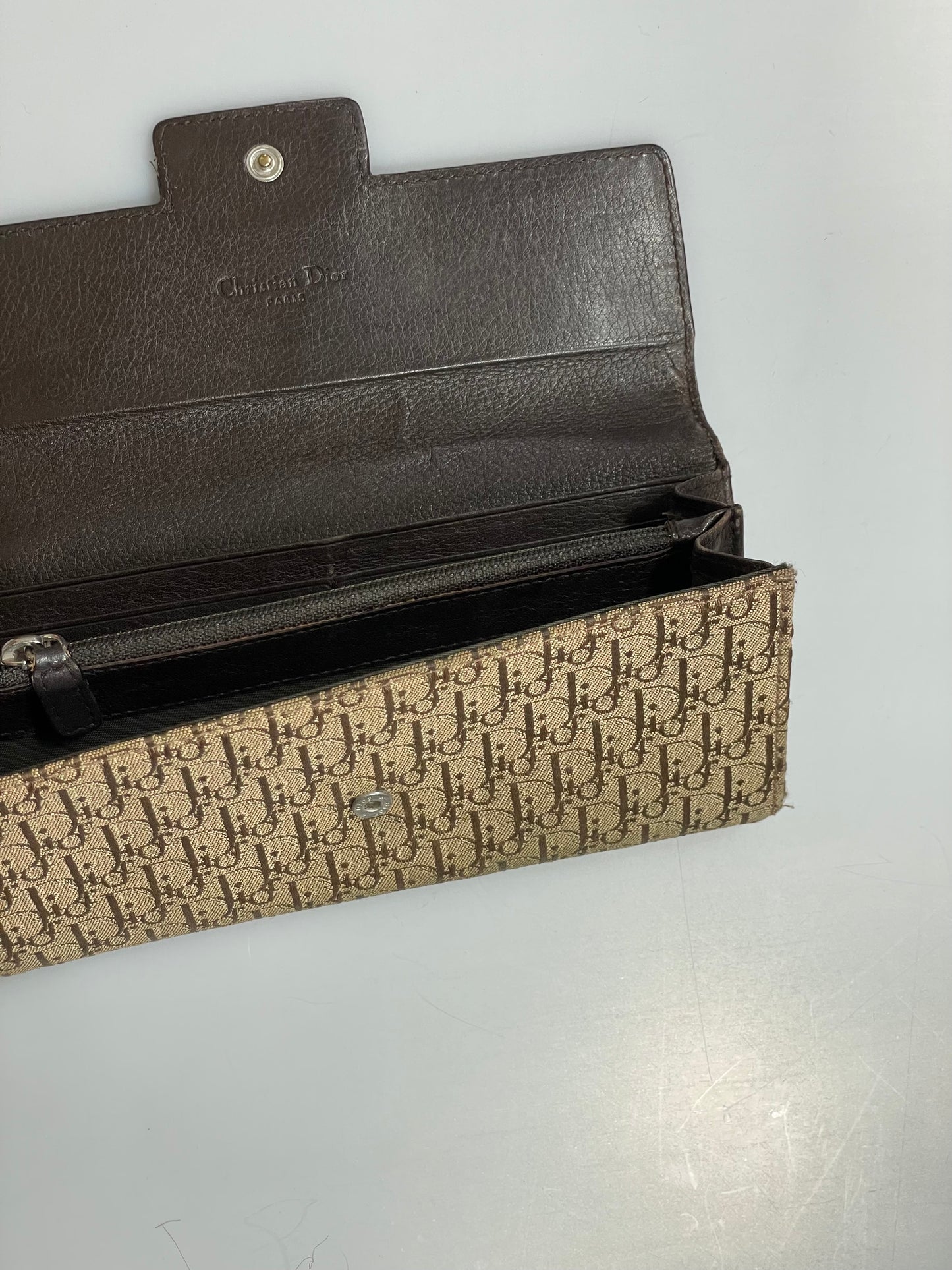 Dior Vintage Diorissimo Pattern Wallet