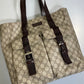Gucci Double Pocket Canvas Bag