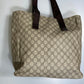 Gucci Double Pocket Canvas Bag