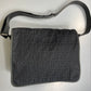 Fendi Black Zucca Messenger Bag