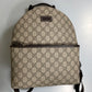 Gucci Small Front Pocket Backpack GG Coated Canvas